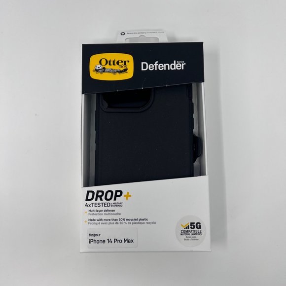 OtterBox Defender for iPhone 14 PRO Max Screenless Series Case Belt Clip Holster - Picture 1 of 7
